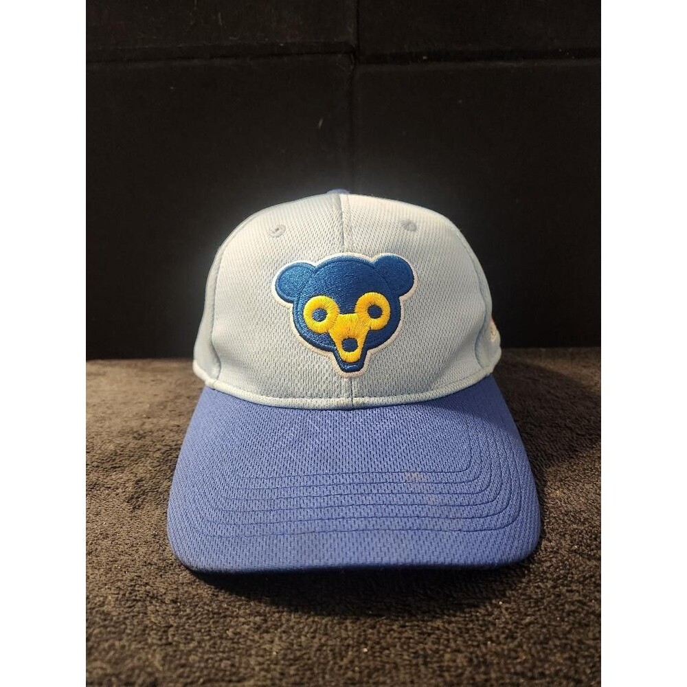 Vintage Chicago Cubs MLB OC Sports Team Bear Patch Strapback Hat